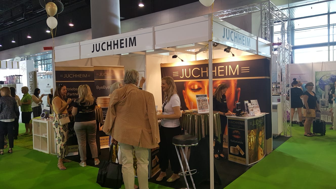 Cosmetica Frankfurt 2019 / Juchheim / Messestand