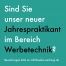 Jahrespraktikum Werbetechnik bei Weber Werbung GmbH im Raum Hannover
