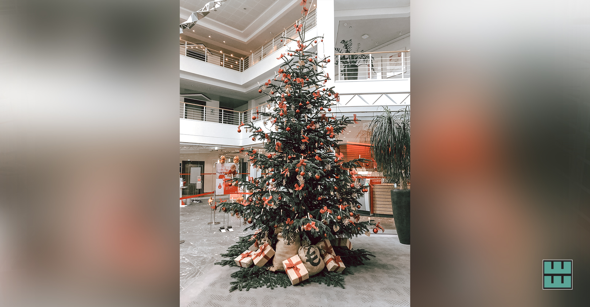 Auch in diesem Jahr wurde unsere Weihnachtszeit mit dem Aufstellen und Schmücken der Weihnachtsbäume für die Sparkasse Hildesheim-Goslar-Peine eingeläutet.
