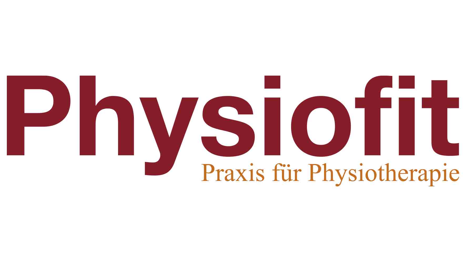 Weber Werbung Referenzen : Logo Physiofit